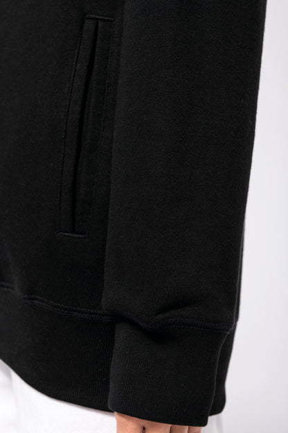 Ecologische uniseks sweater met capuchon