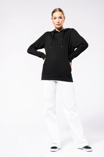 Ecologische uniseks sweater met capuchon