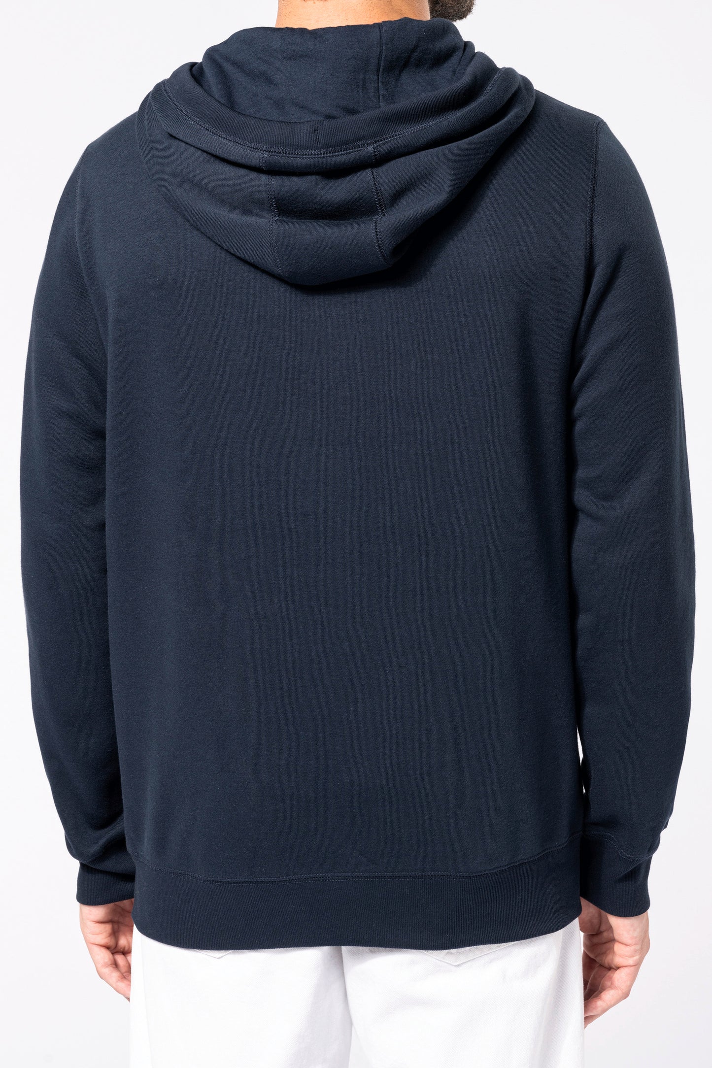 Ecologische uniseks sweater met capuchon