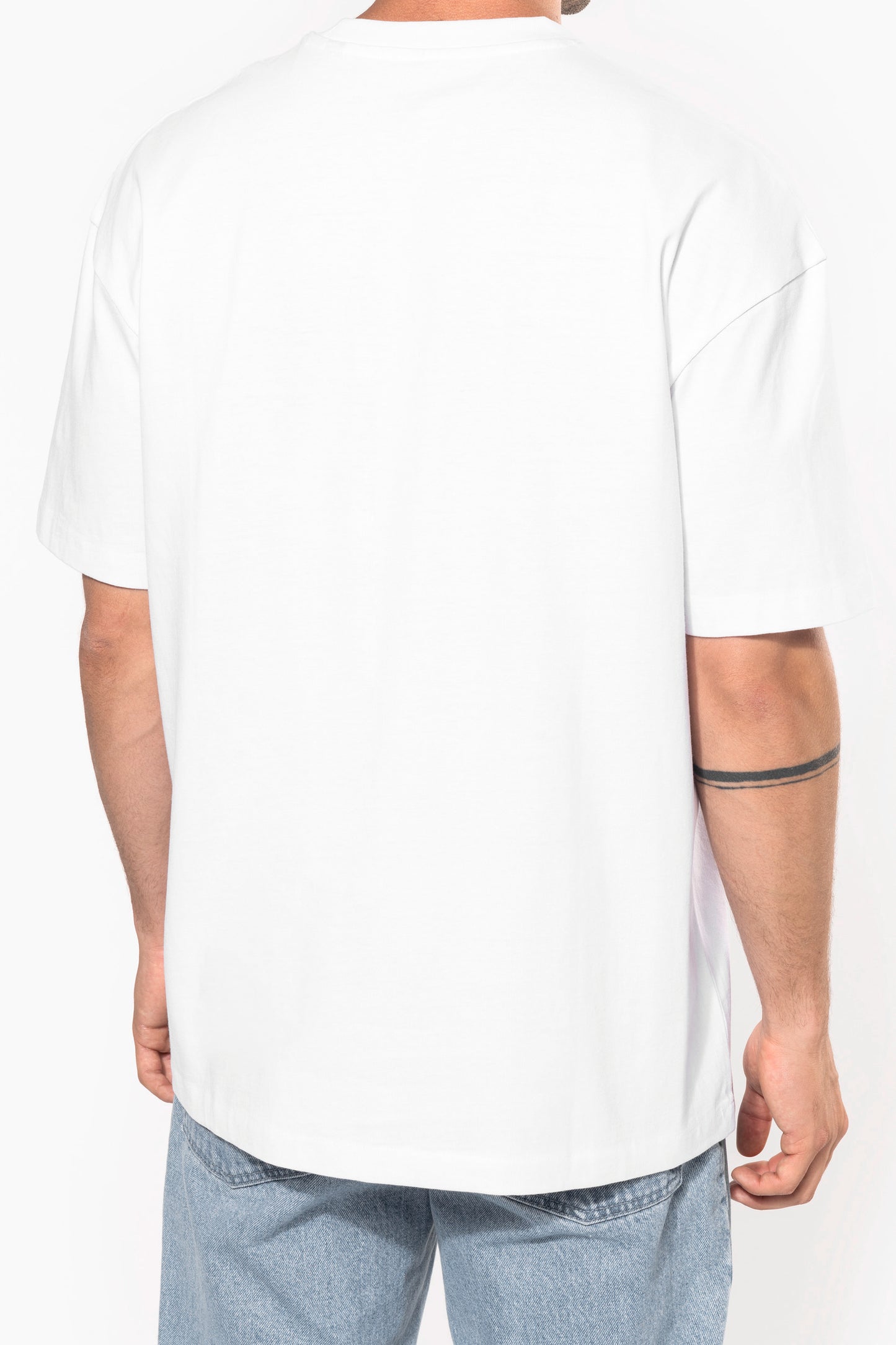 Oversized T-shirt korte mouwen uniseks