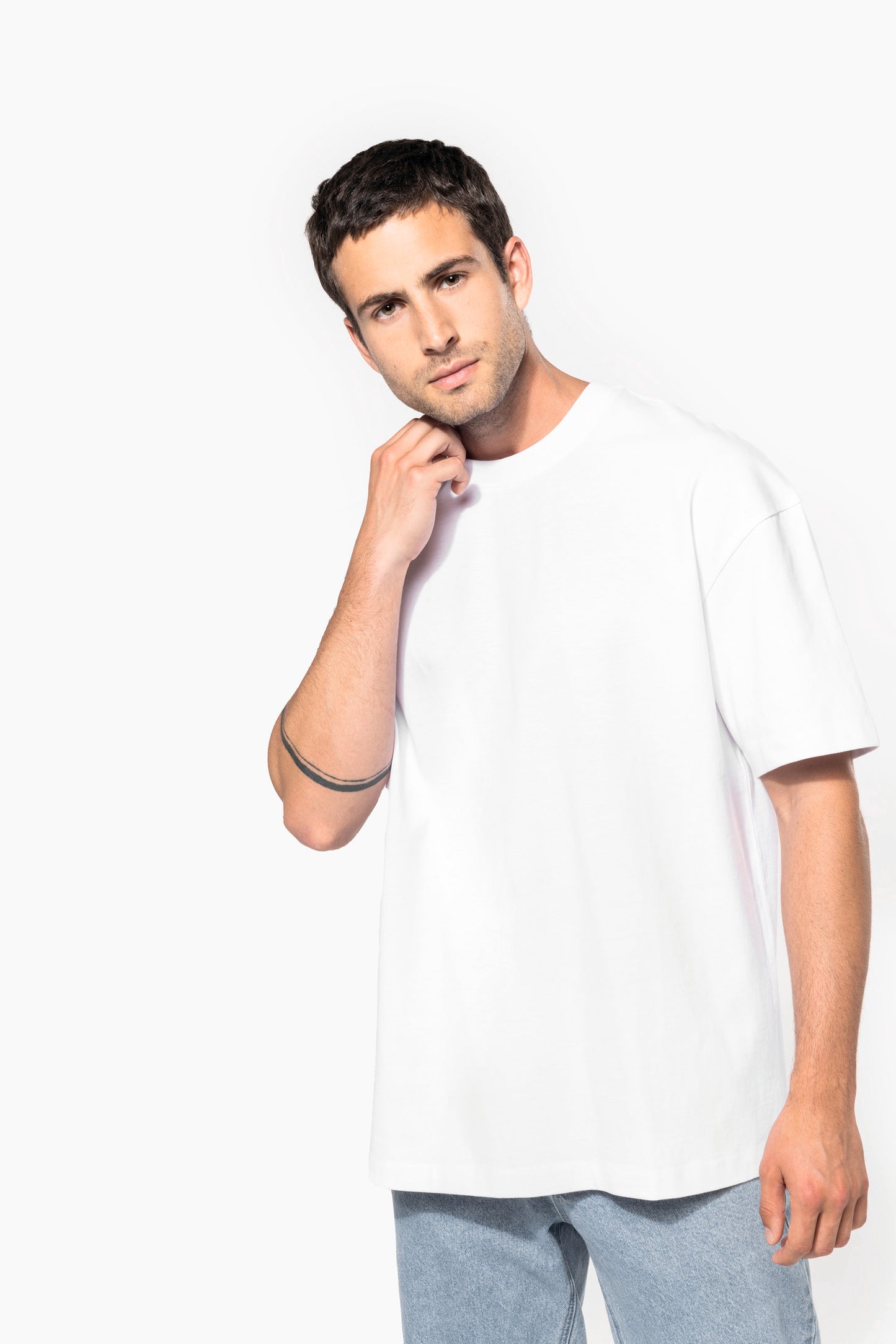 Oversized T-shirt korte mouwen uniseks