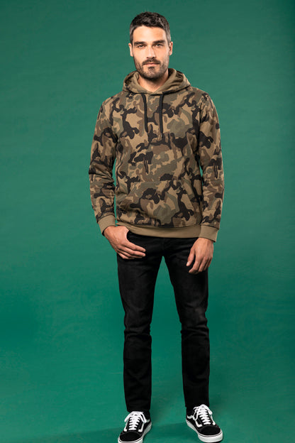 Herensweater met capuchon