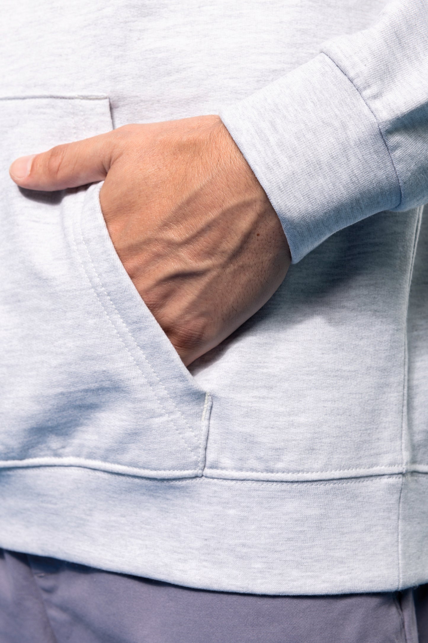 Herensweater met capuchon