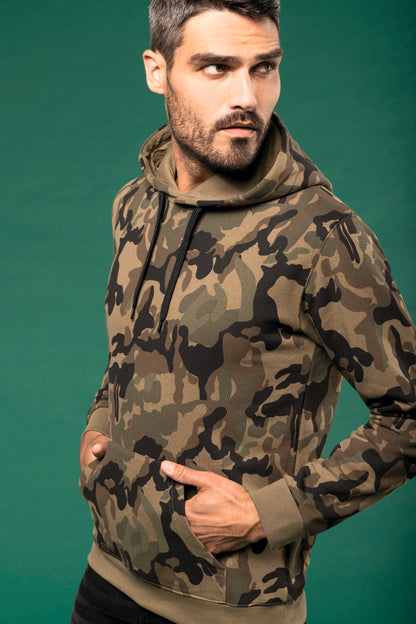 Herensweater met capuchon