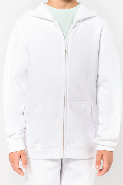 Kinder hooded sweater met rits