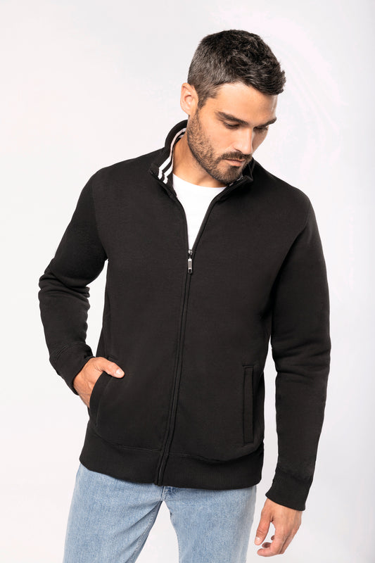 Herensweater met rits