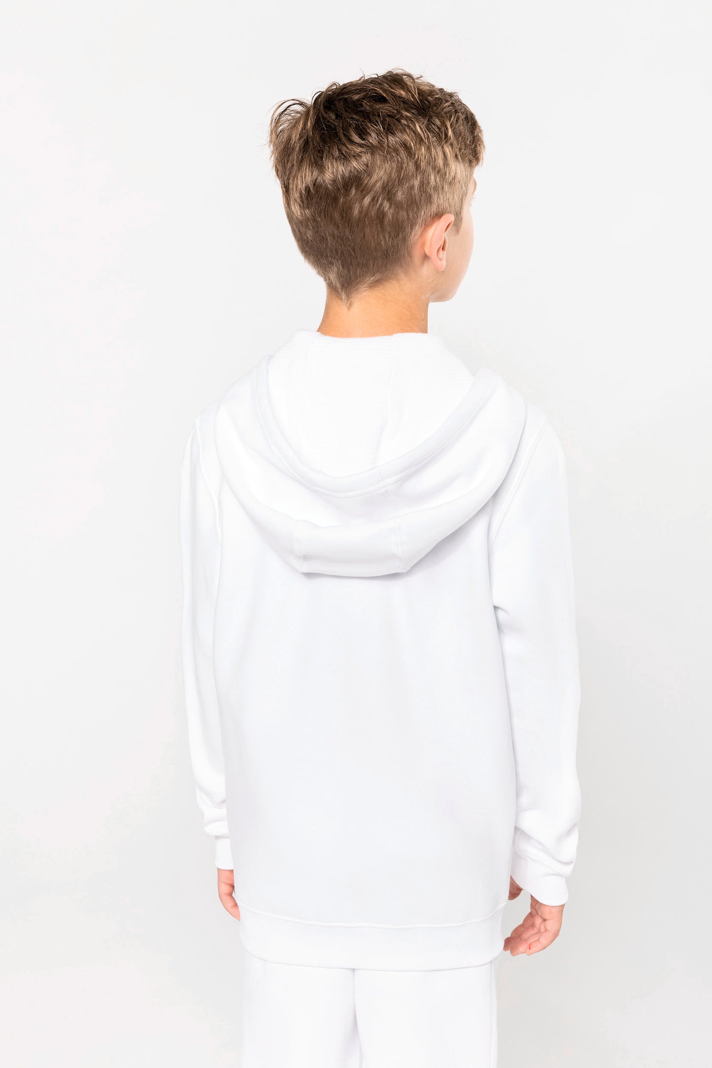 Kinder hooded sweater met rits
