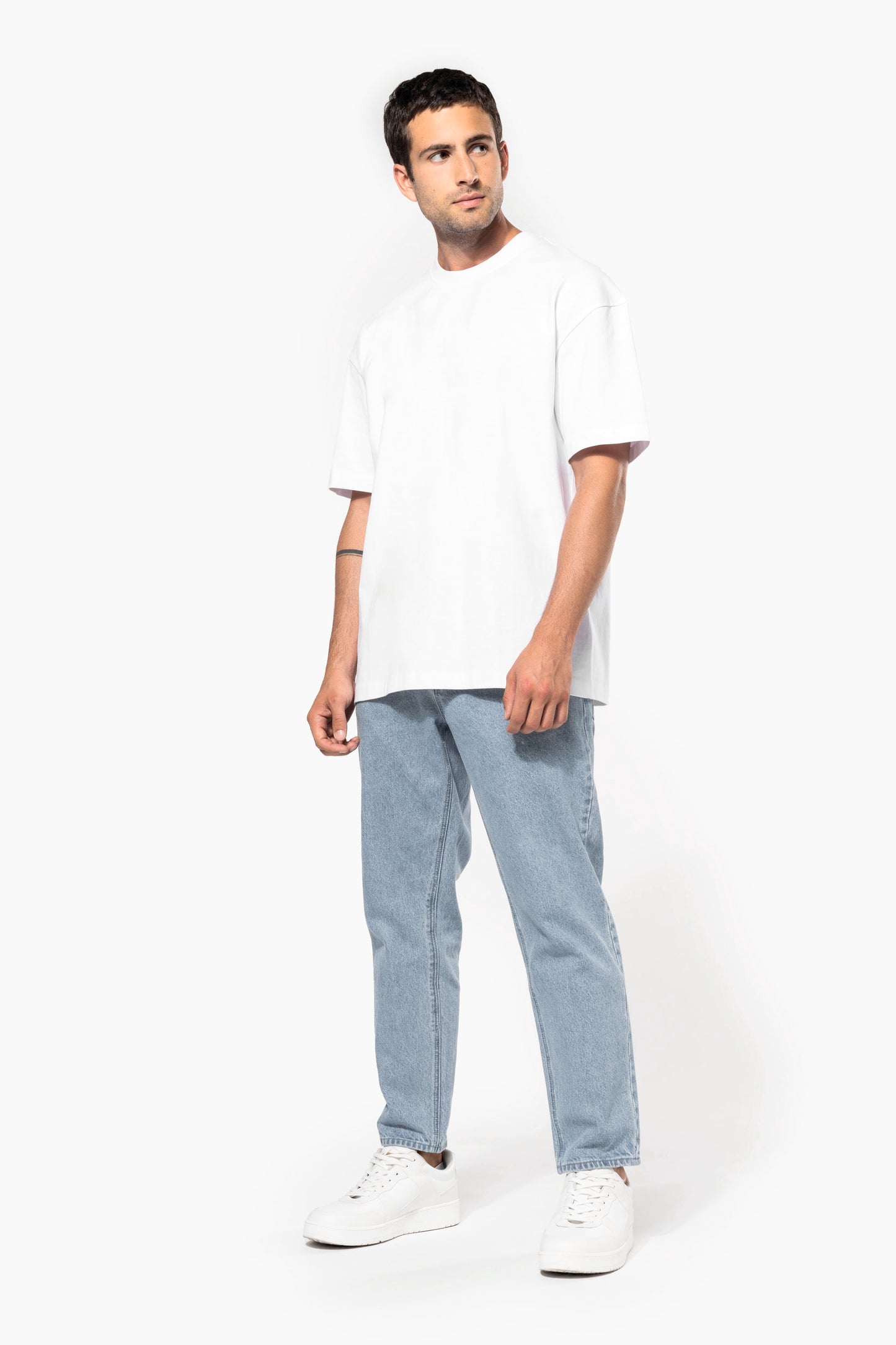 Oversized T-shirt korte mouwen uniseks
