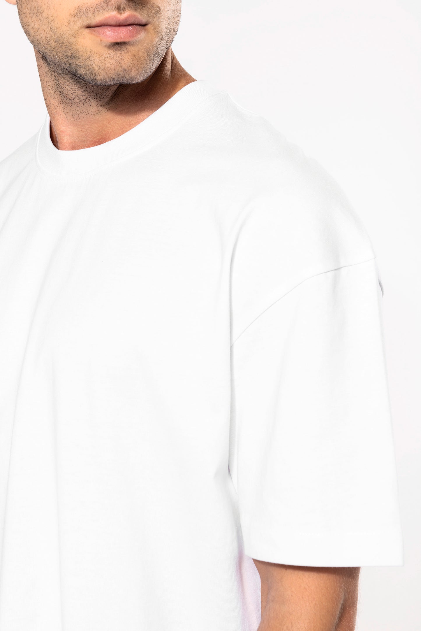 Oversized T-shirt korte mouwen uniseks