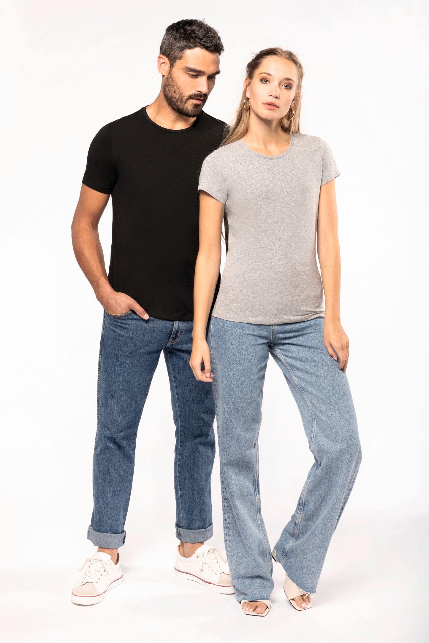 T-shirt ronde hals korte mouwen