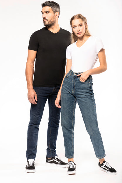 T-shirt korte mouwen V-hals