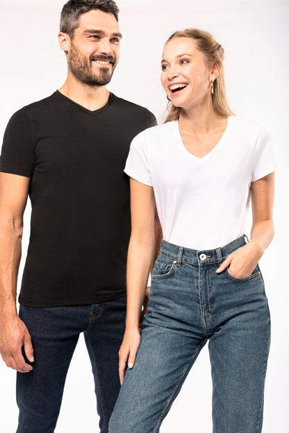 T-shirt korte mouwen V-hals