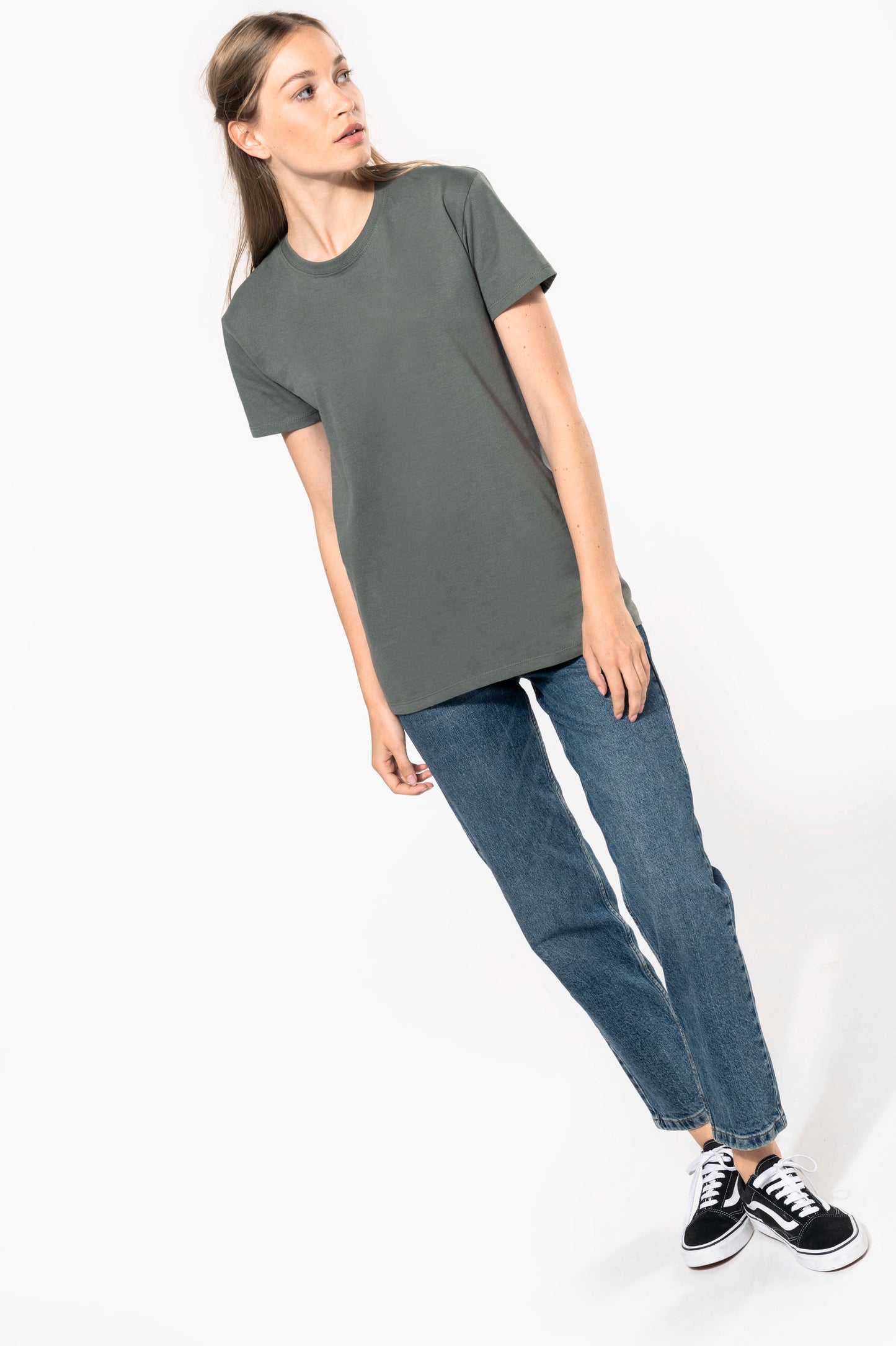 Uniseks t-shirt met ronde hals Bio190IC