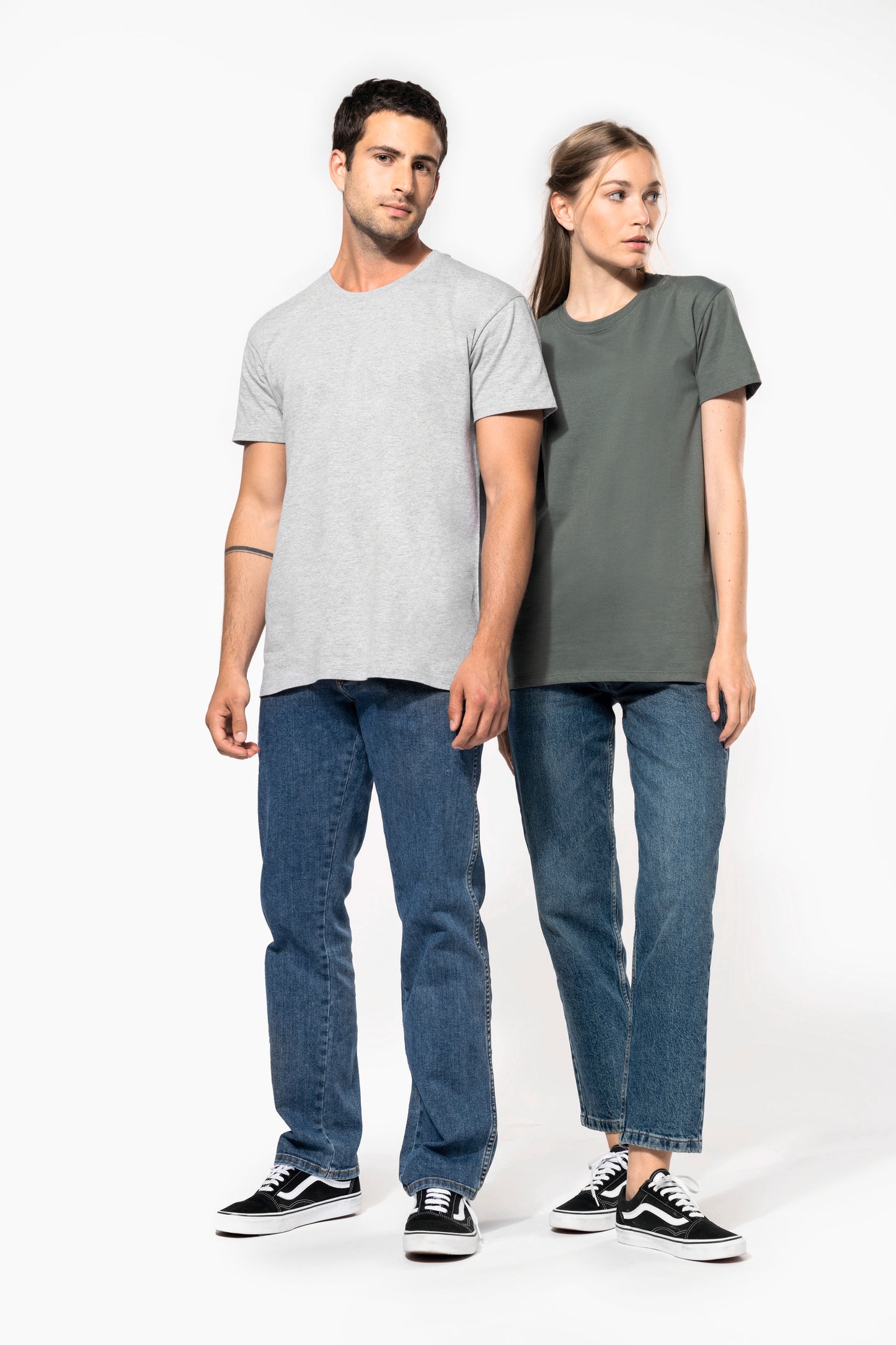 Uniseks t-shirt met ronde hals Bio190IC