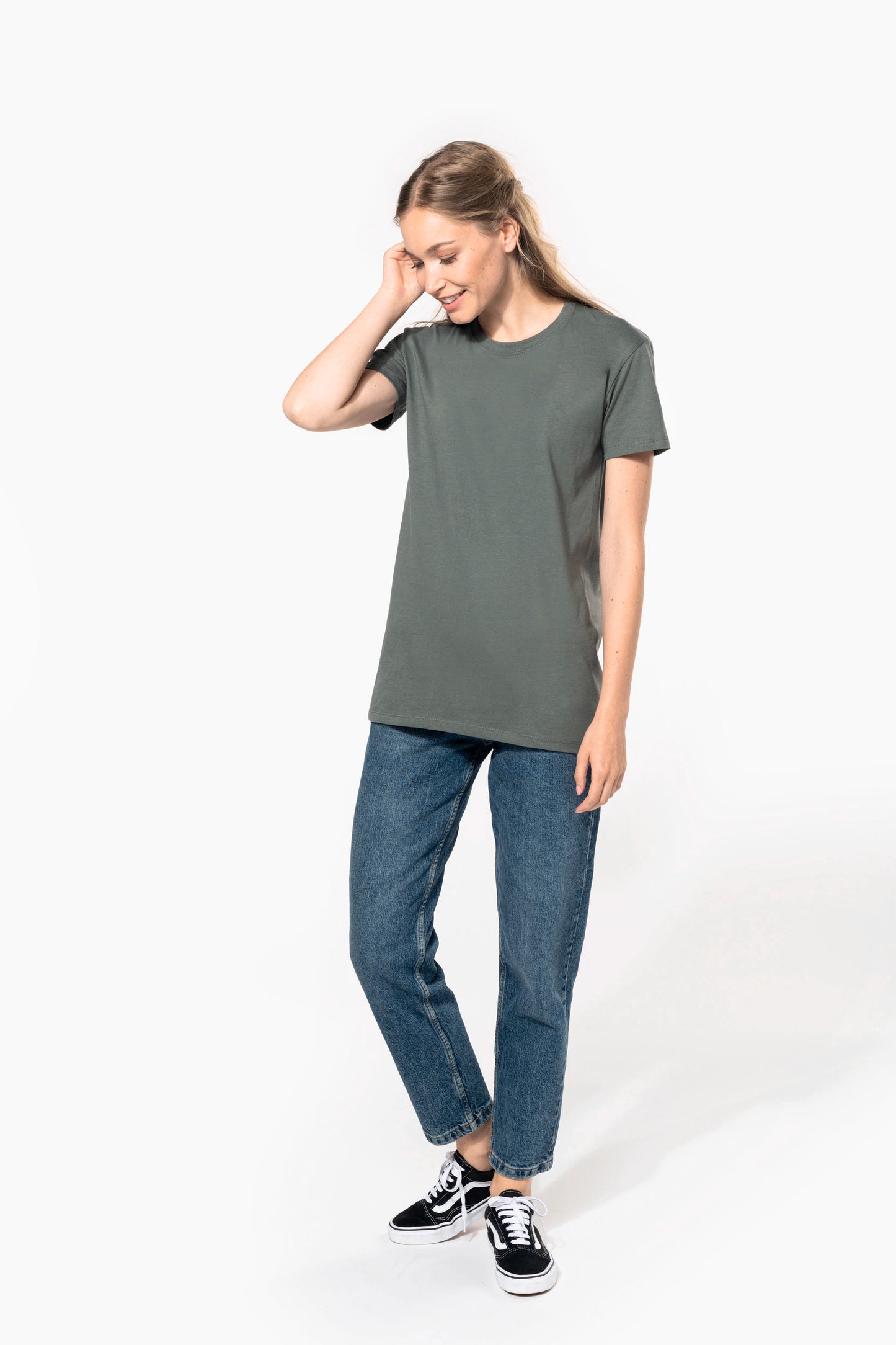 Uniseks t-shirt met ronde hals Bio190IC