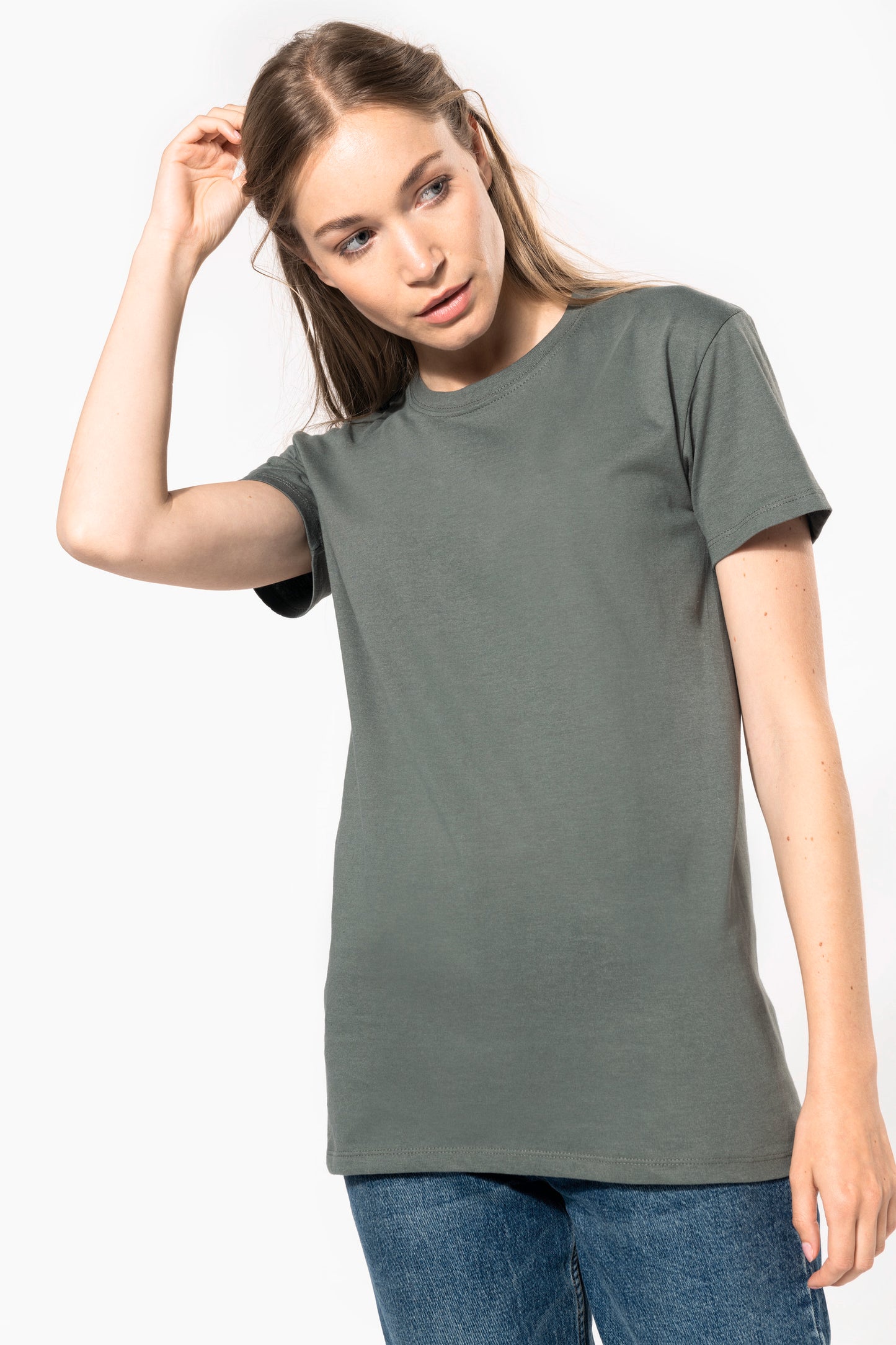 Uniseks t-shirt met ronde hals Bio190IC