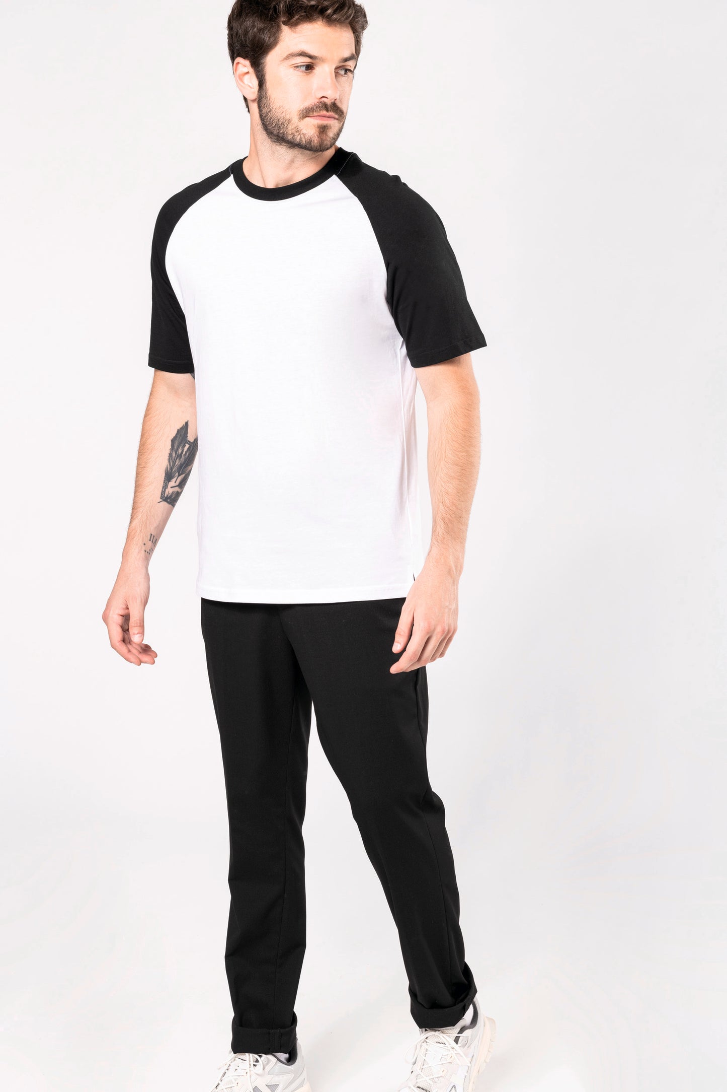 Baseball - Tweekleurig t-shirt
