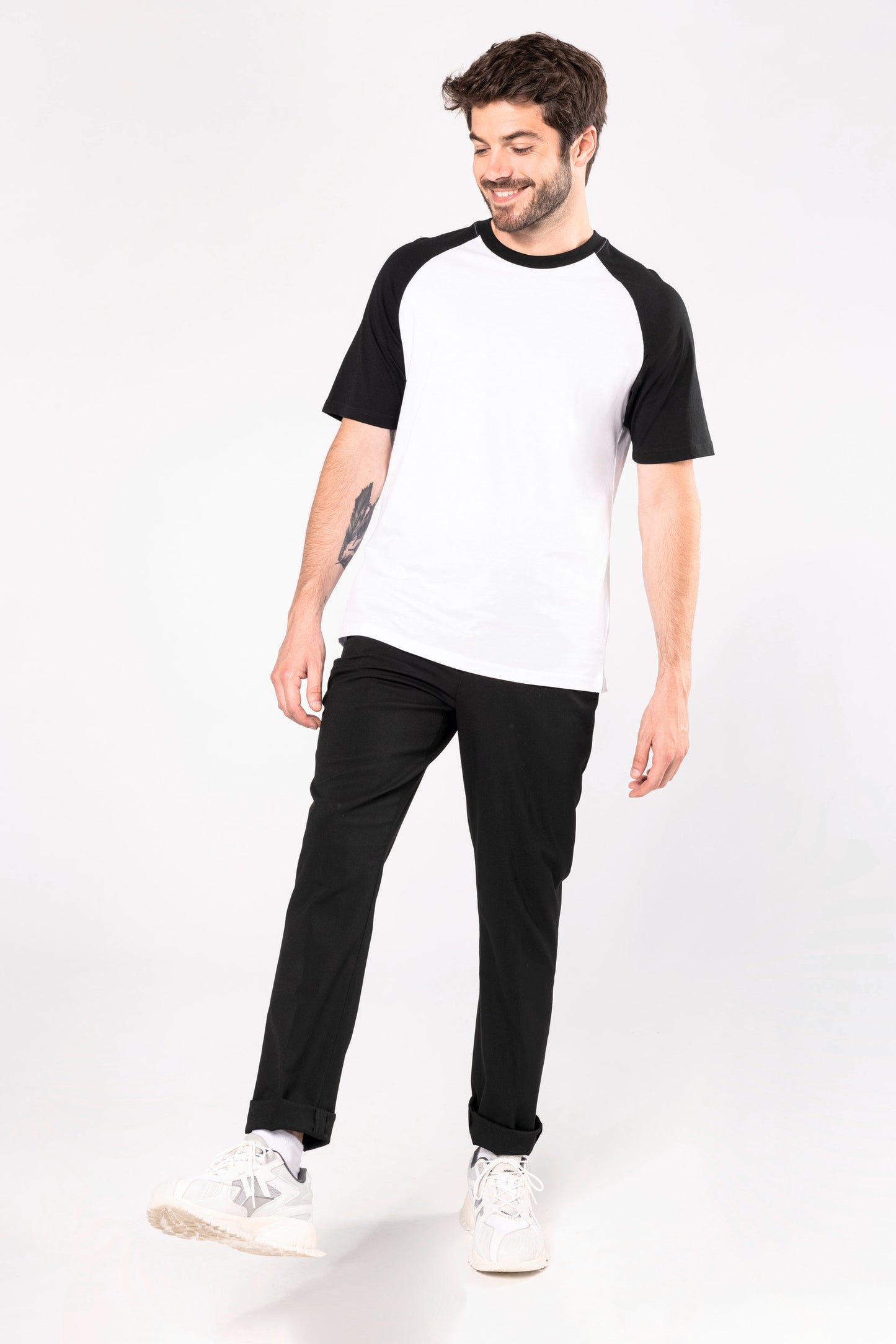 Baseball - Tweekleurig t-shirt