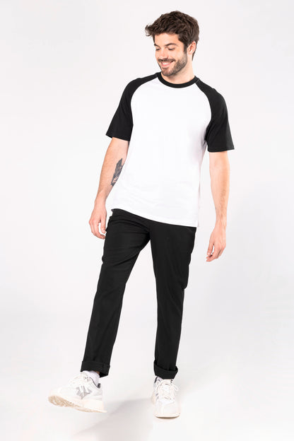 Baseball - Tweekleurig t-shirt