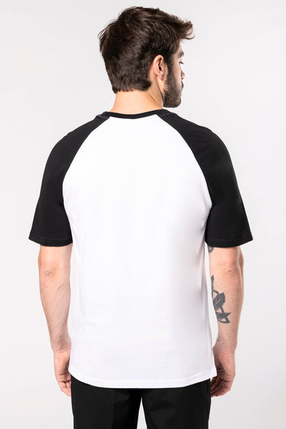 Baseball - Tweekleurig t-shirt