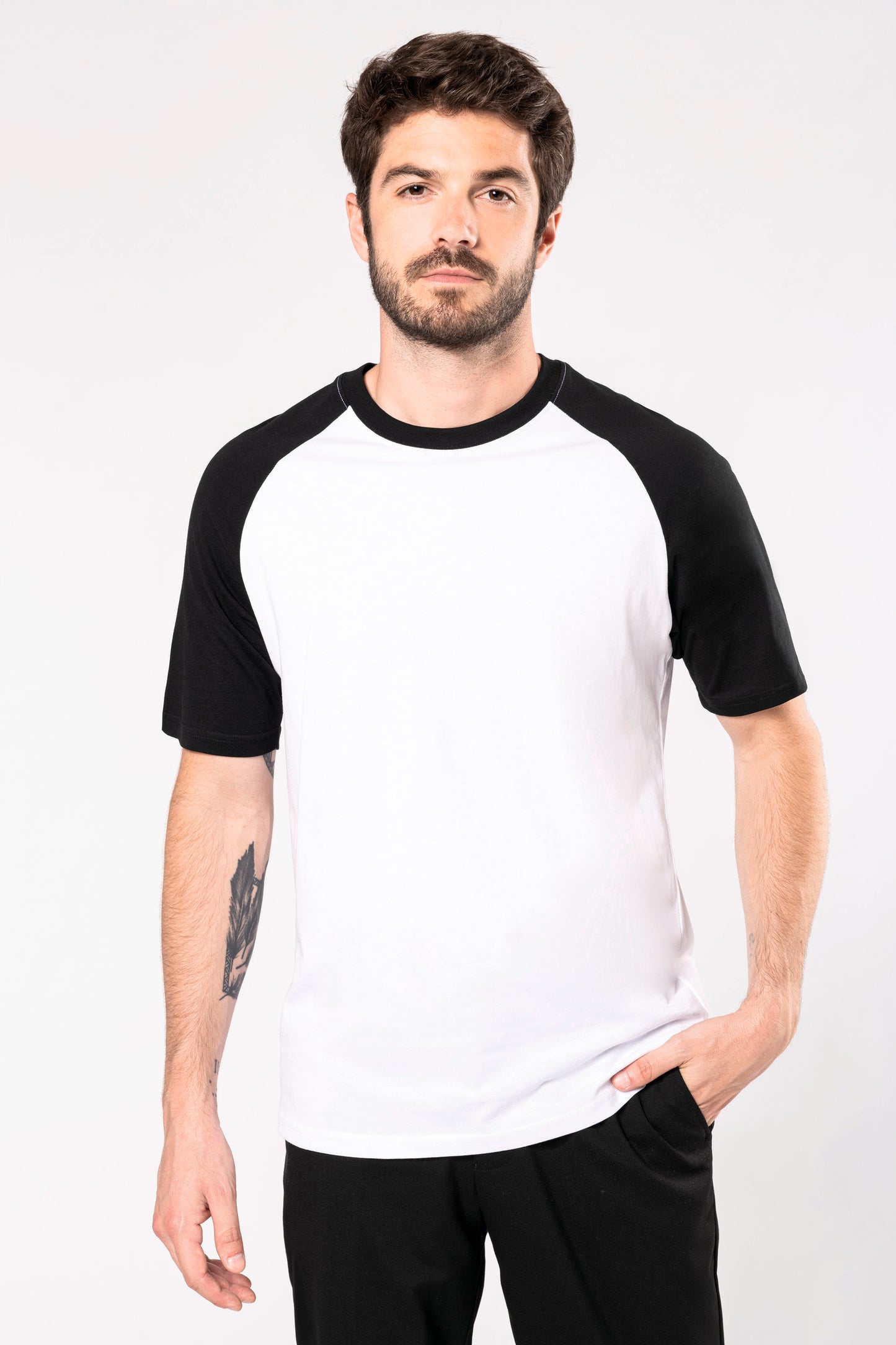 Baseball - Tweekleurig t-shirt