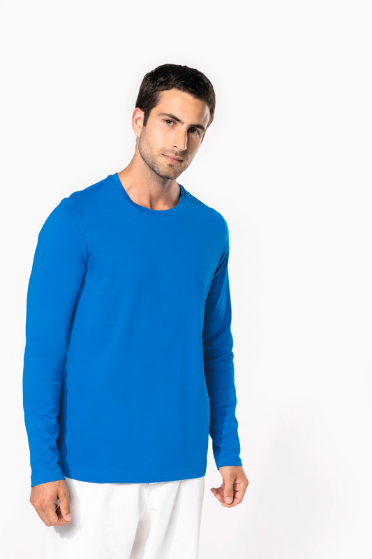 T-shirt ronde hals lange mouwen