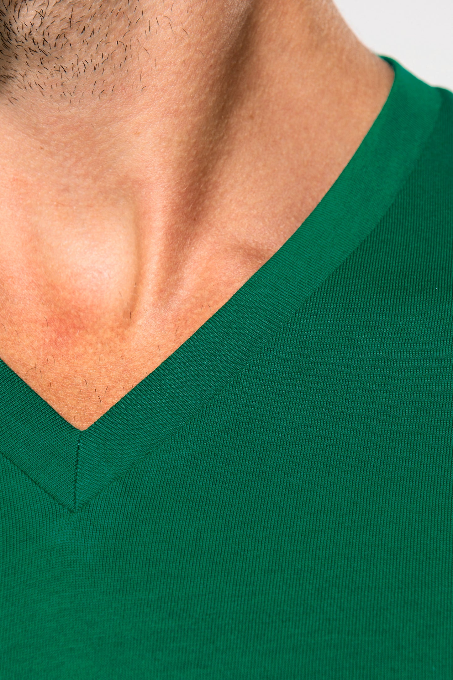 T-shirt V-hals lange mouwen