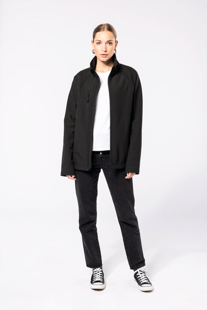 Ecologisch 3-laags uniseks softshell-jasje