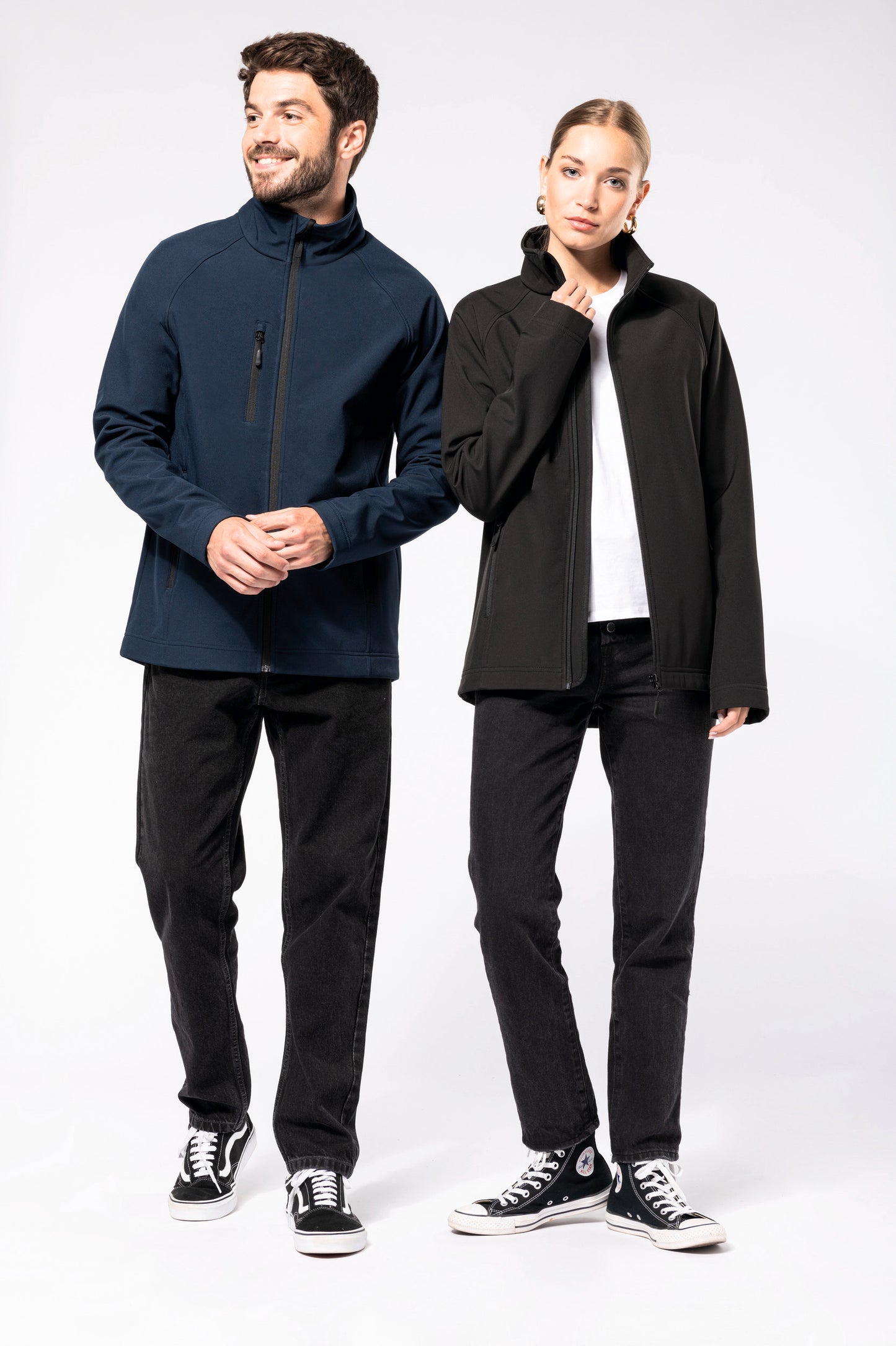 Ecologisch 3-laags uniseks softshell-jasje