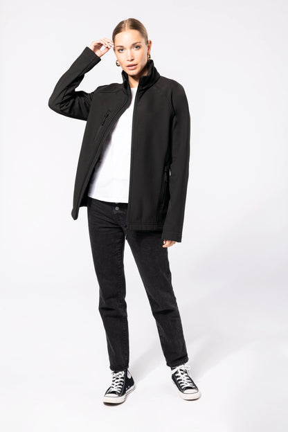 Ecologisch 3-laags uniseks softshell-jasje