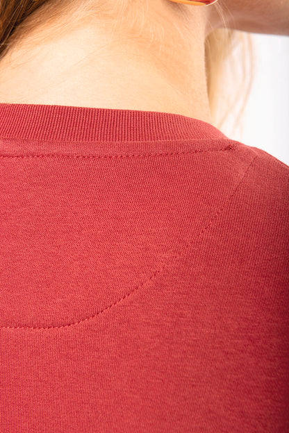 Ecologische sweater met ronde hals