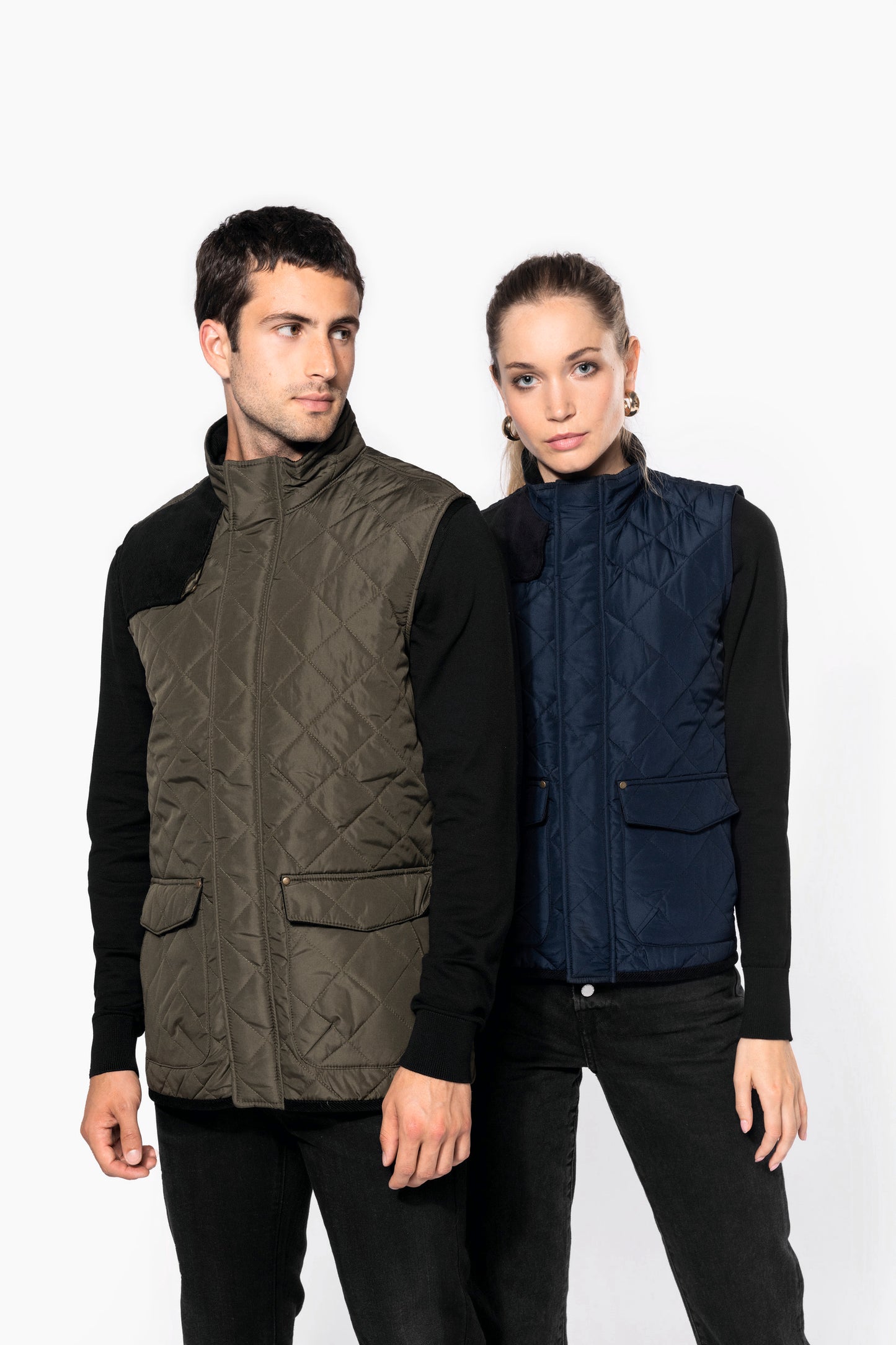 Gewatteerde herenbodywarmer
