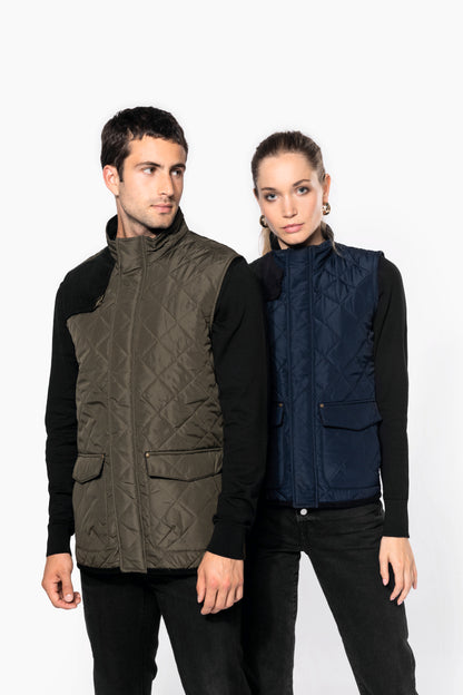 Gewatteerde herenbodywarmer