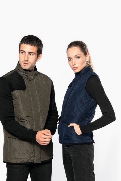 Gewatteerde herenbodywarmer