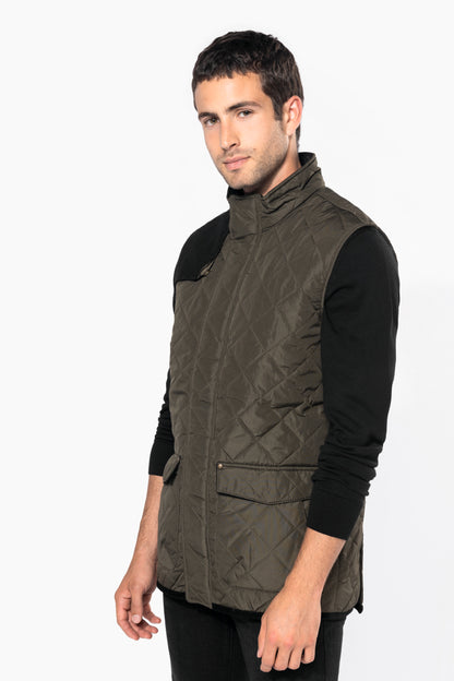 Gewatteerde herenbodywarmer