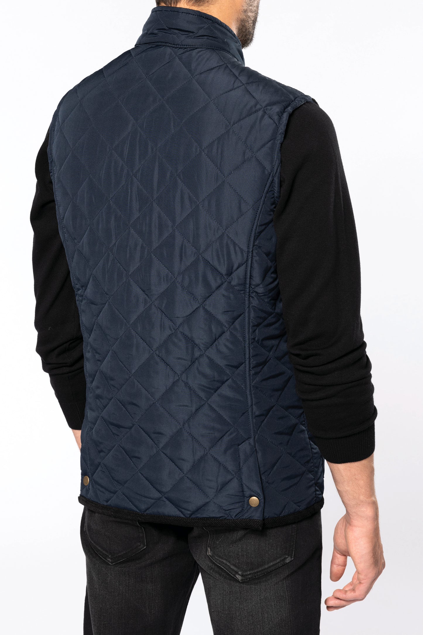 Gewatteerde herenbodywarmer