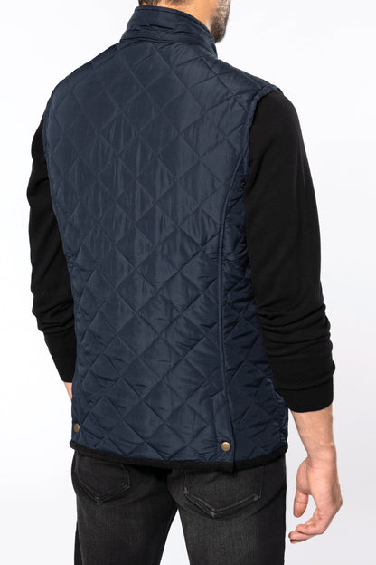 Gewatteerde herenbodywarmer