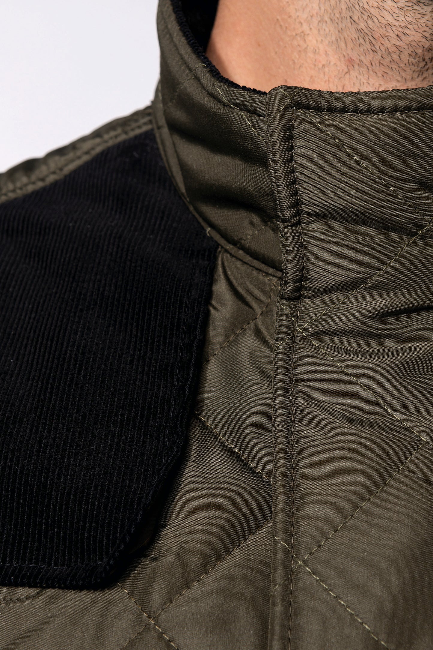 Gewatteerde herenbodywarmer