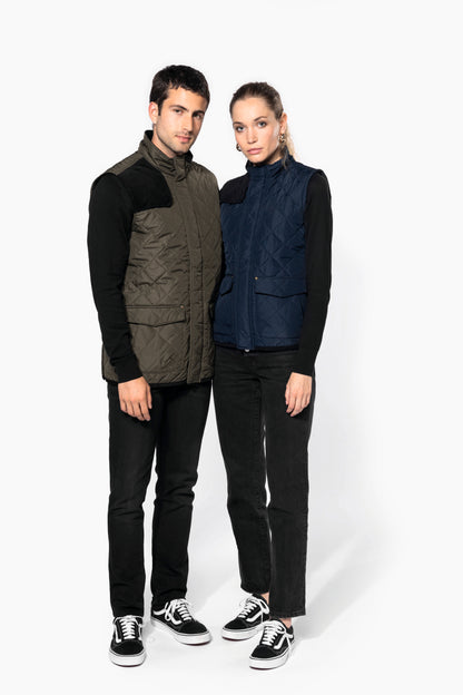 Gewatteerde herenbodywarmer