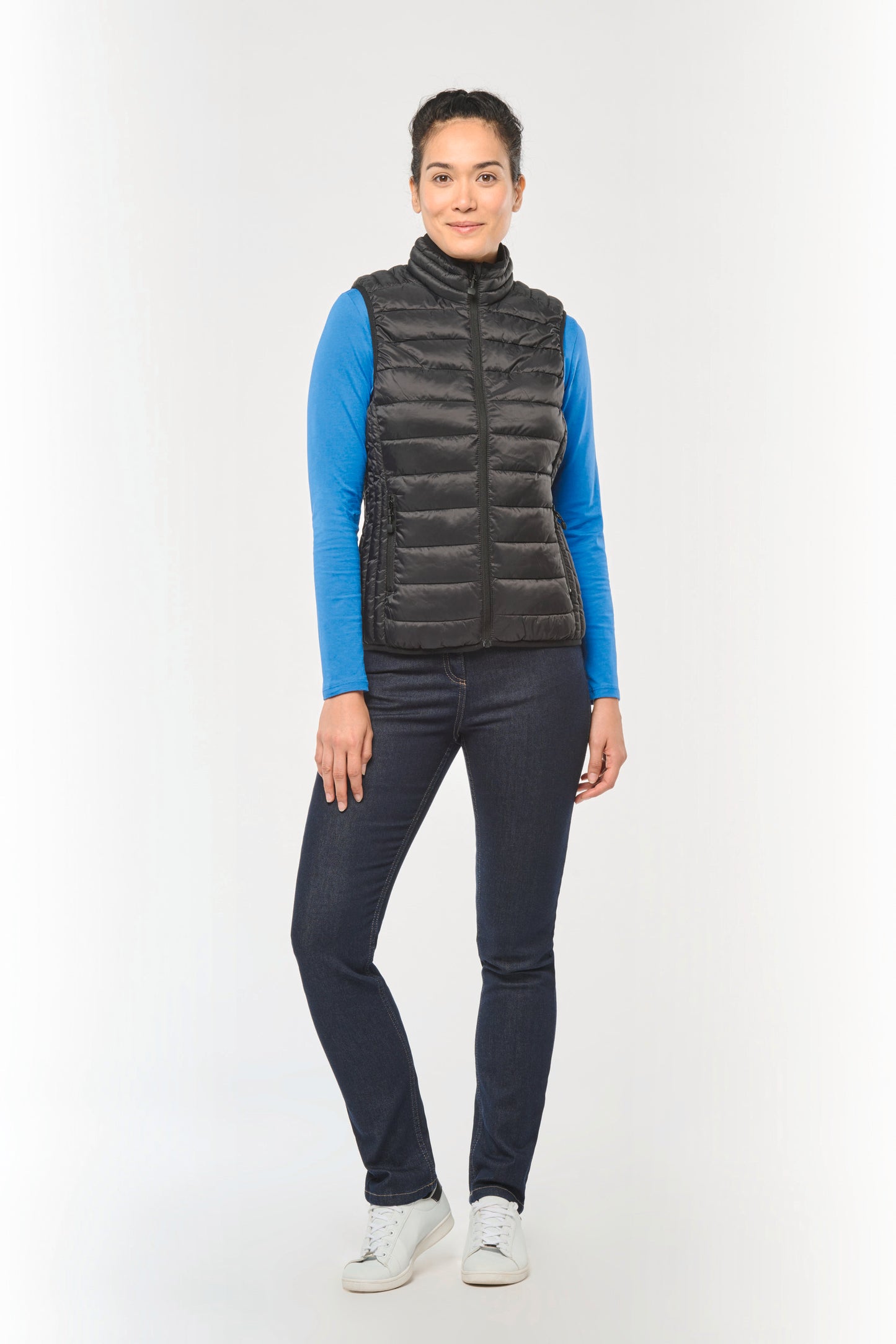 Ladies' lightweight sleeveless down jacket