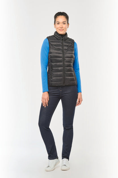 Ladies' lightweight sleeveless down jacket
