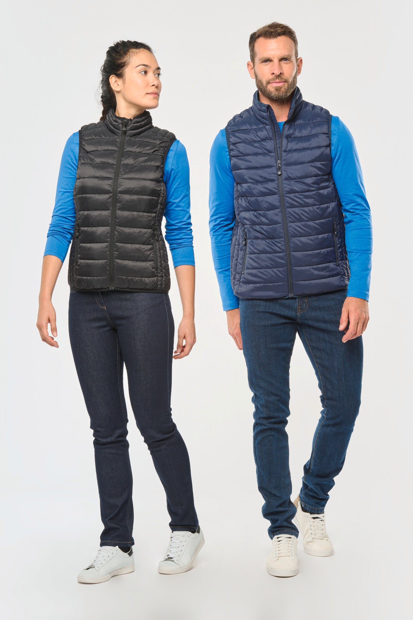 Mens lightweight sleeveless down jacket
