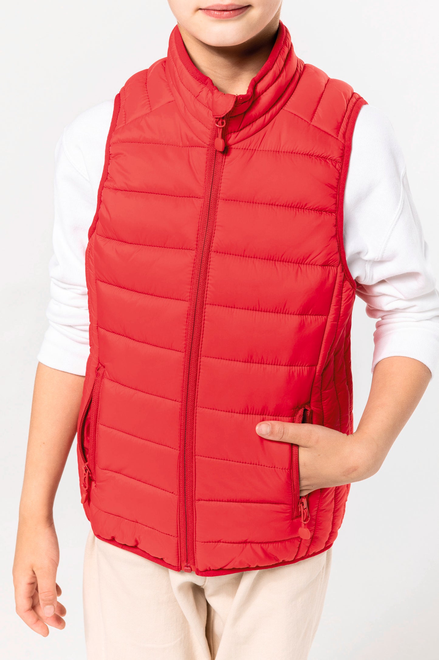 Lichte kinder-bodywarmer
