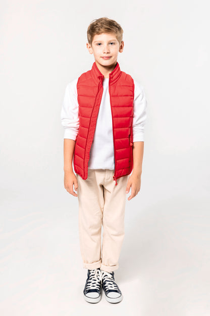 Lichte kinder-bodywarmer