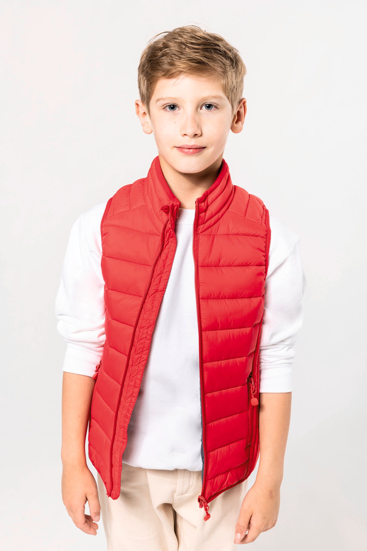 Lichte kinder-bodywarmer