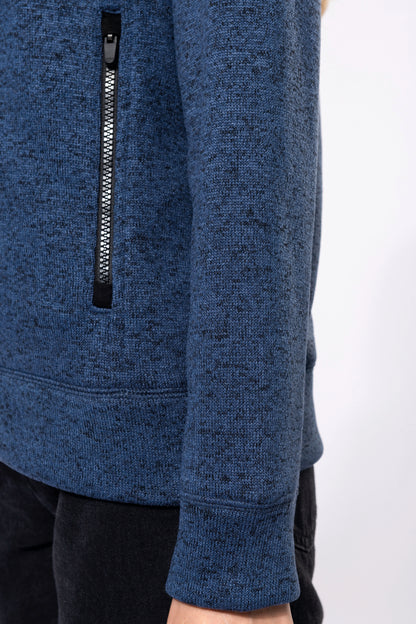 Heather damesvest met rits