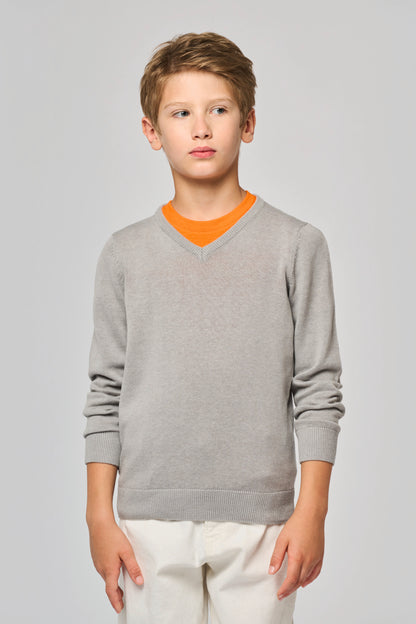 Trui met V-hals kind