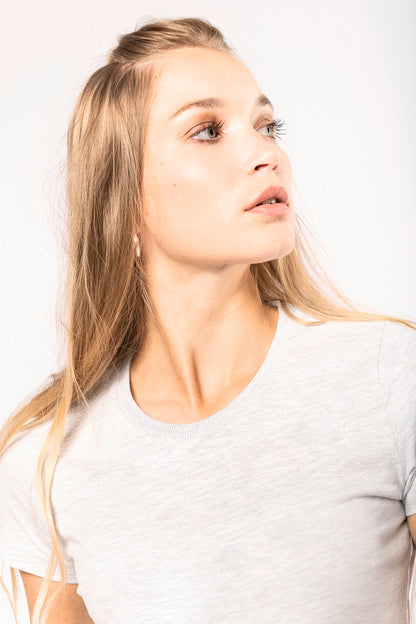 Vintage dames-t-shirt met korte mouwen