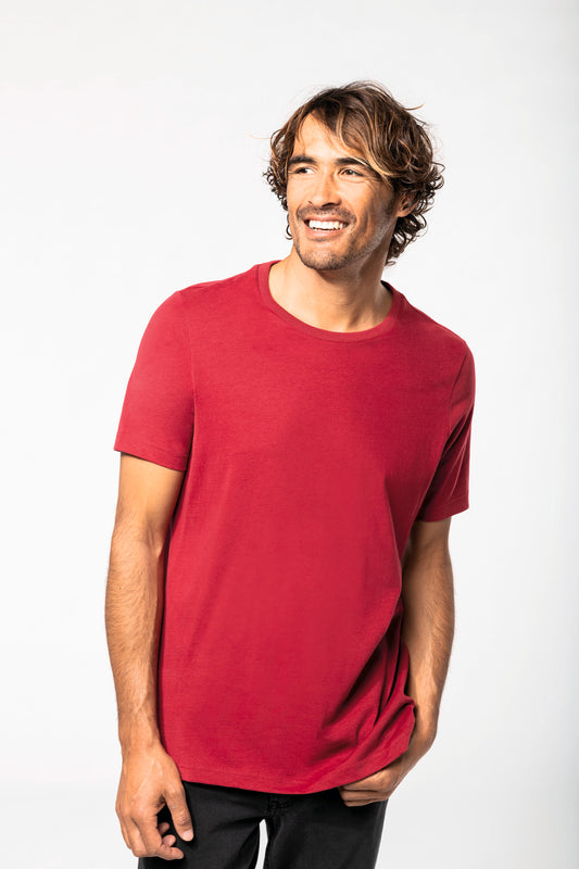 Vintage heren-t-shirt met korte mouwen
