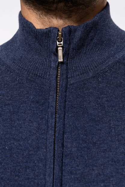 Premium cardigan met rits